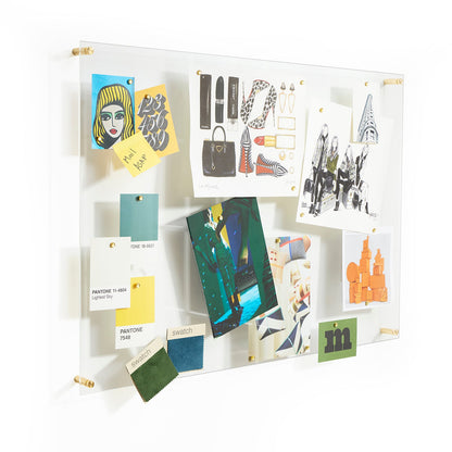 Acrylic Memo Board + Magnet Wall Frame