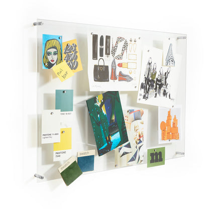 Acrylic Memo Board + Magnet Wall Frame