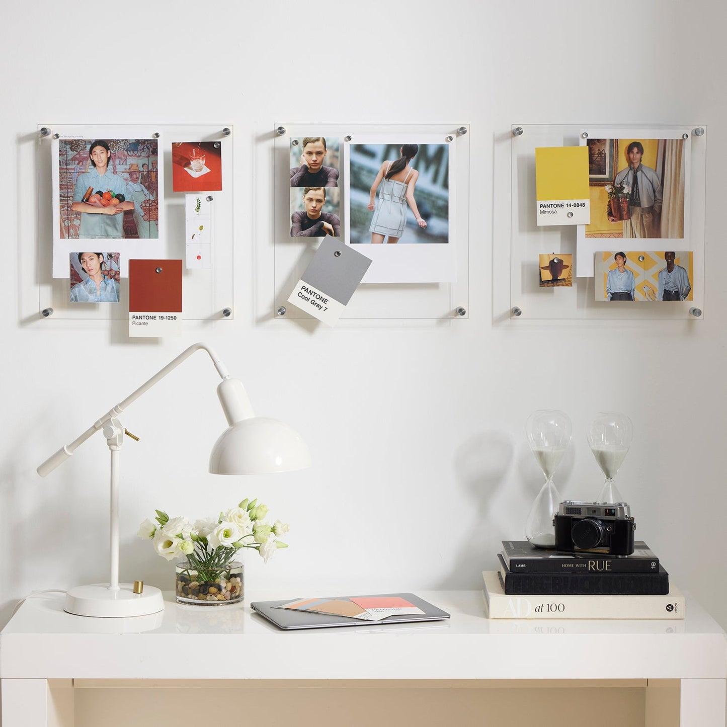 Acrylic Memo Board + Magnet Wall Frame