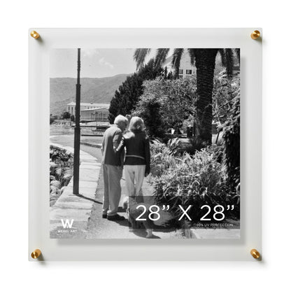 Modern UV-Grade Acrylic Floating Wall Frame