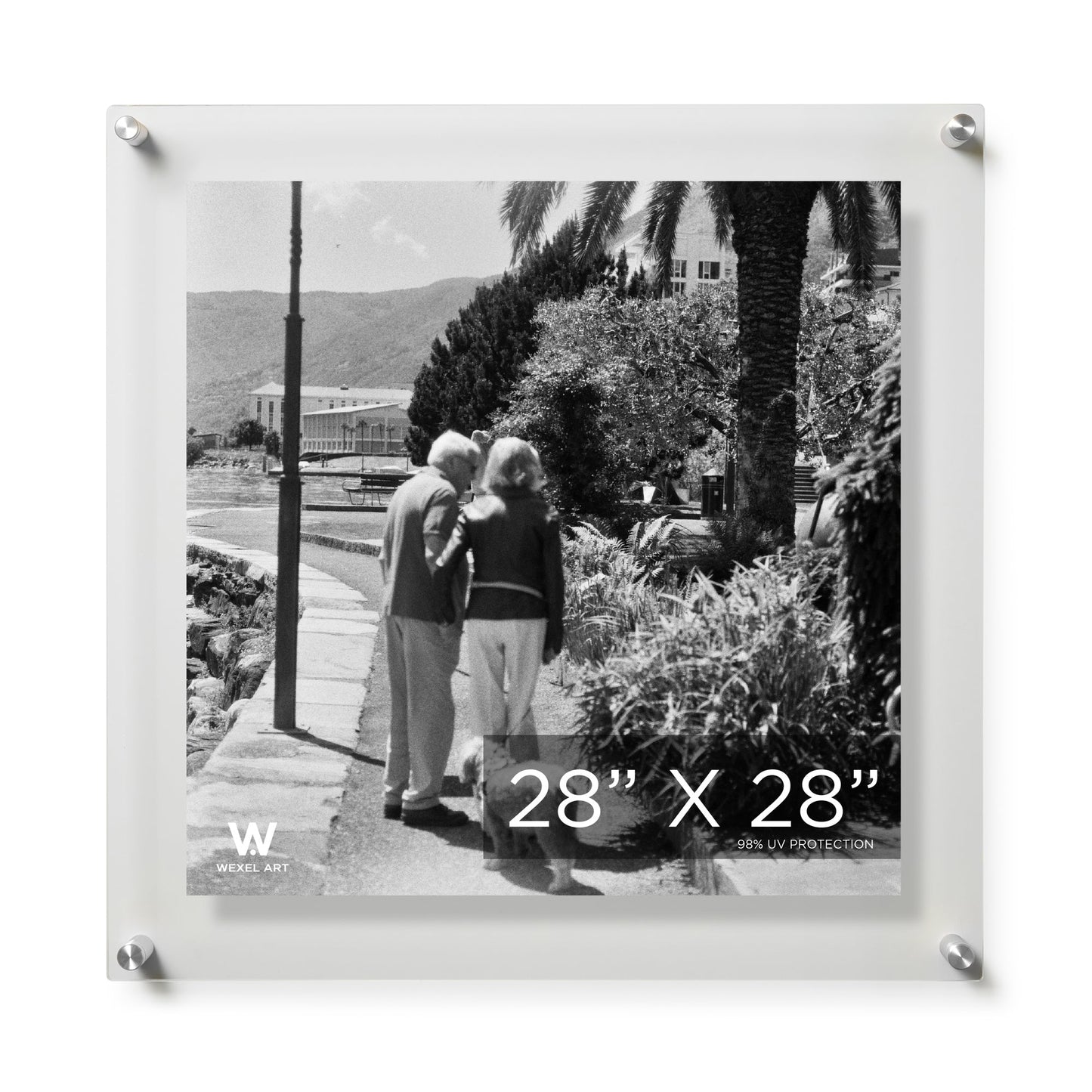 Modern UV-Grade Acrylic Floating Wall Frame