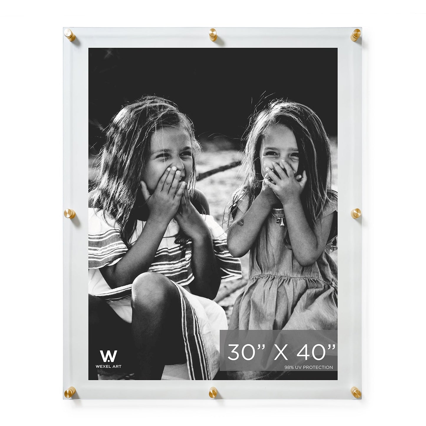 Modern UV-Grade Acrylic Floating Wall Frame