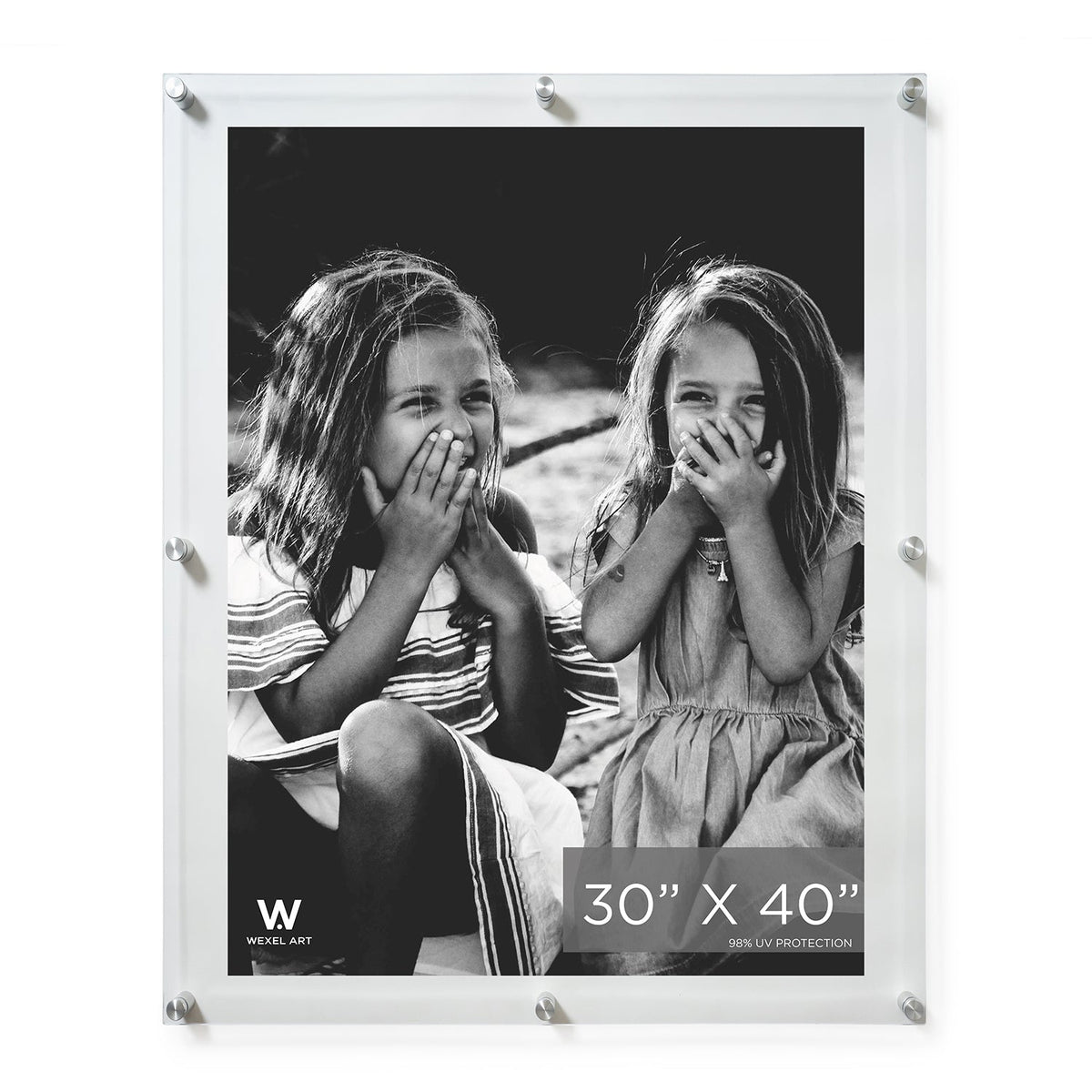 Modern UV-Grade Acrylic Floating Wall Frame