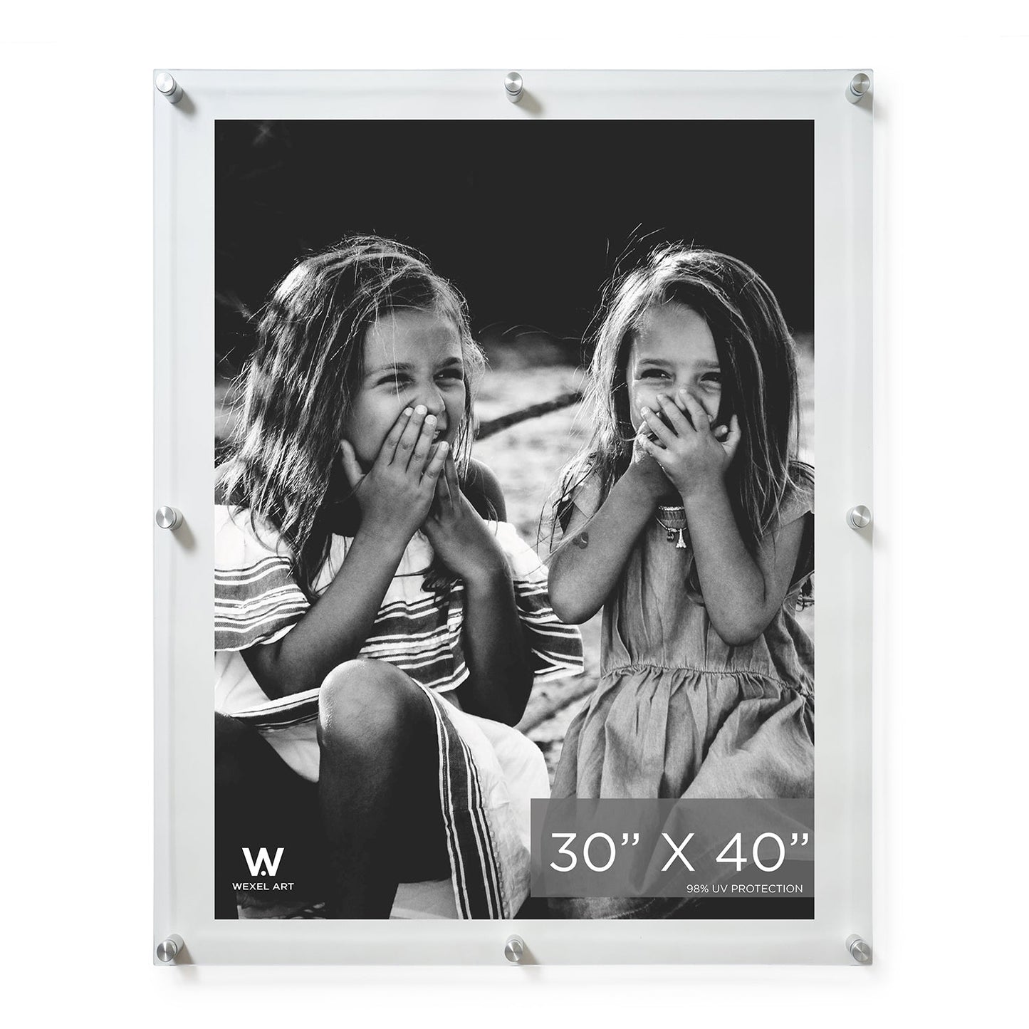 Modern UV-Grade Acrylic Floating Wall Frame