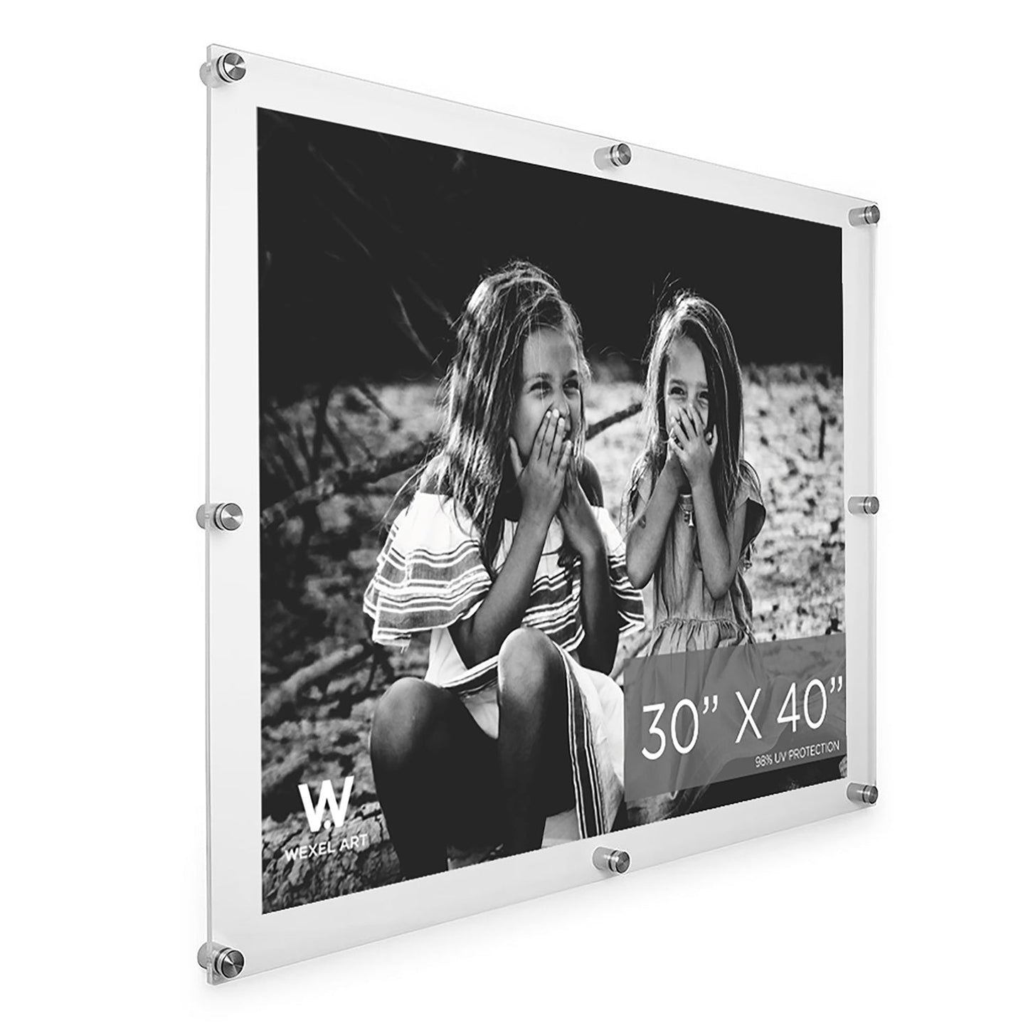 Modern UV-Grade Acrylic Floating Wall Frame