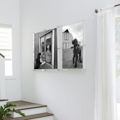 Modern UV-Grade Acrylic Floating Wall Frame