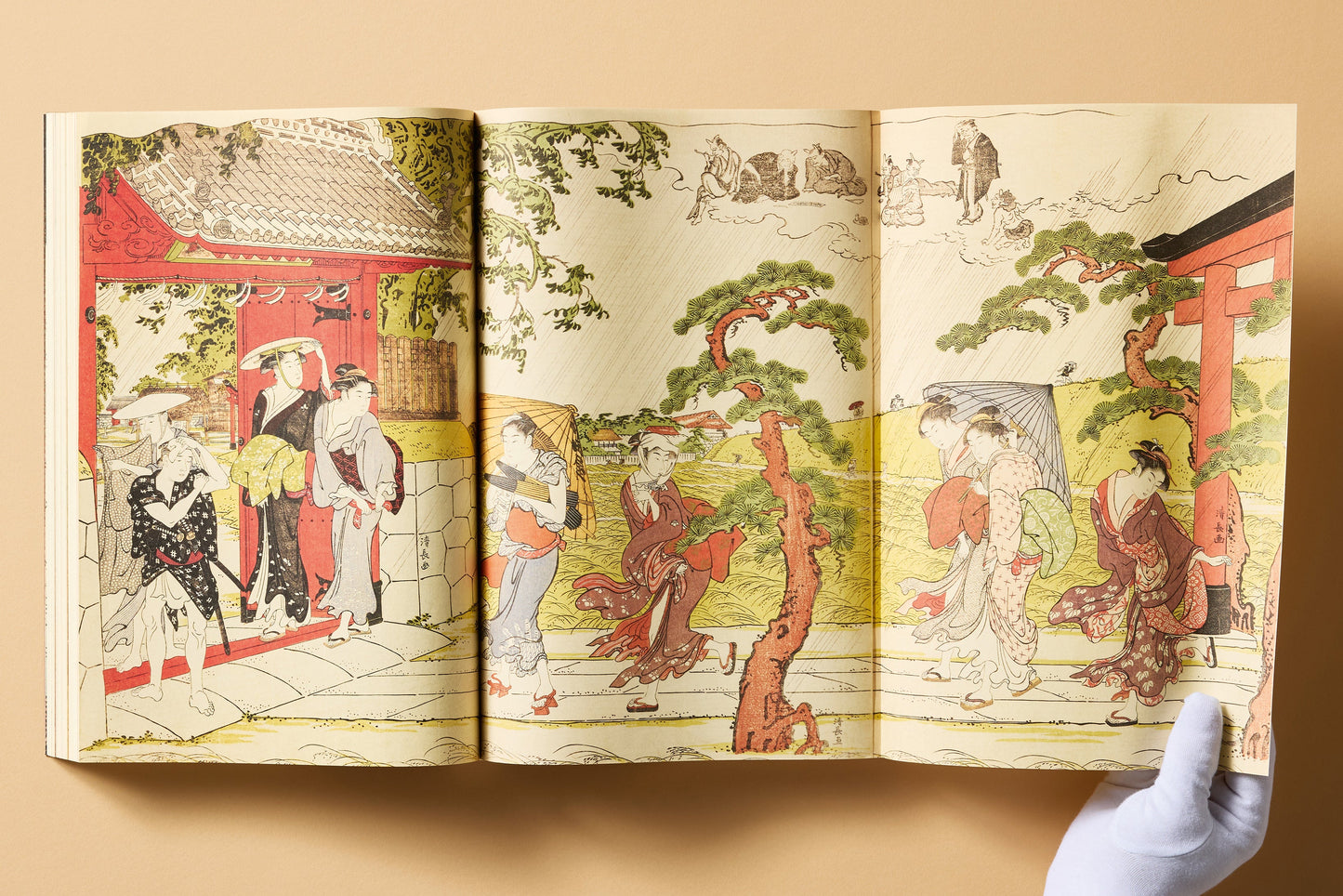 Japanese Woodblock Prints (English, French, German) - XL
