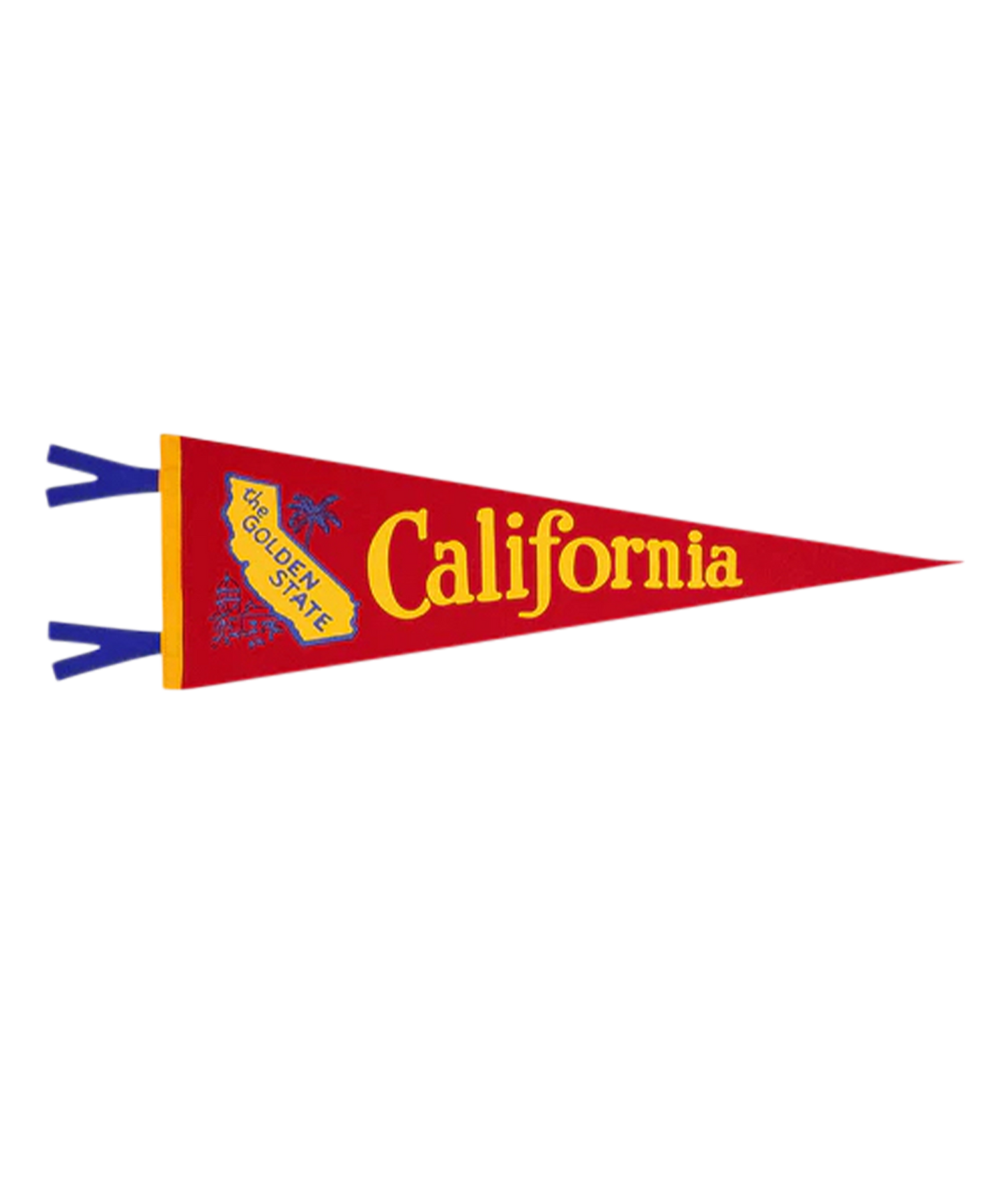 California State Retro Wool Pennant