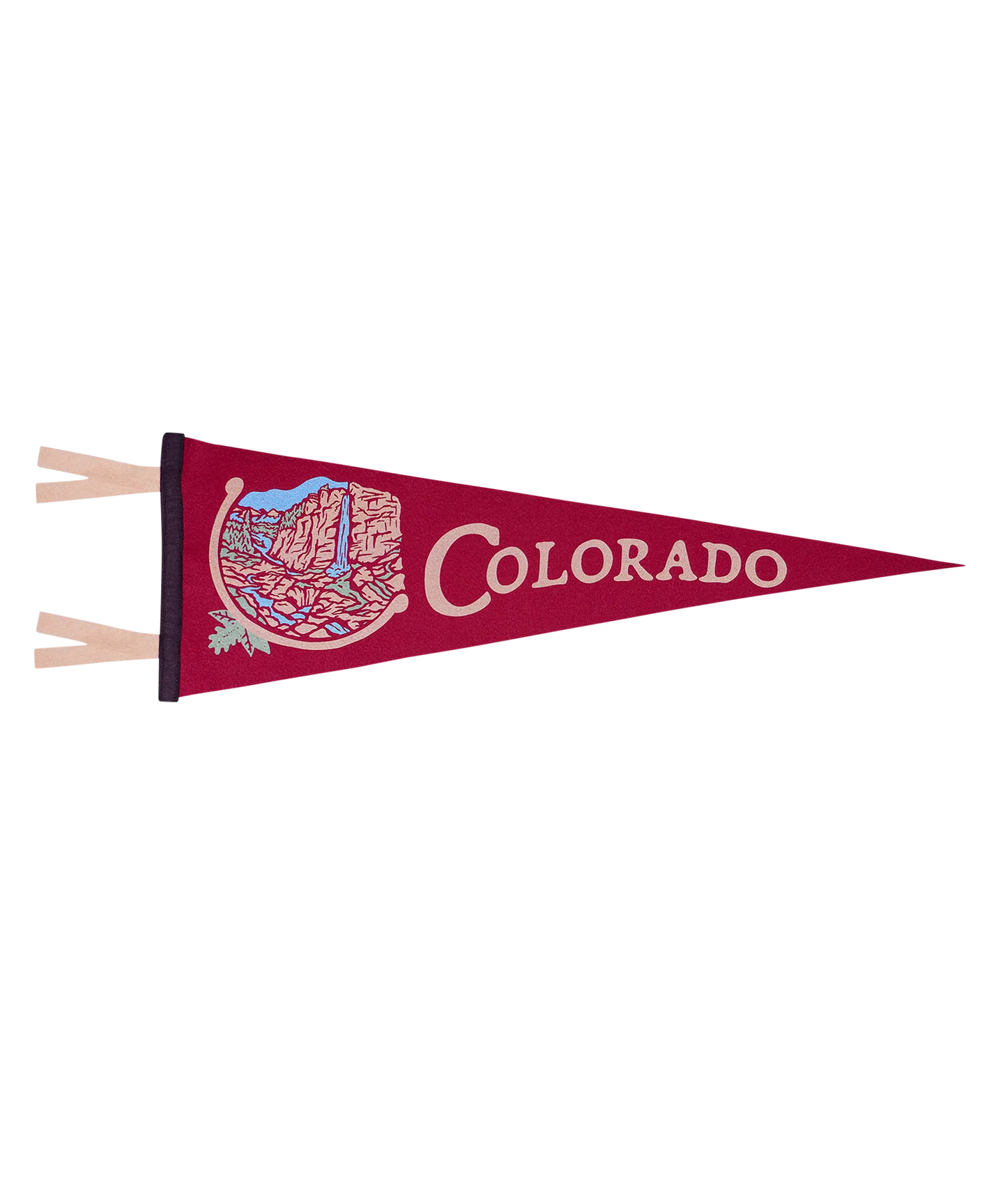 Colorado State Retro Wool Pennant