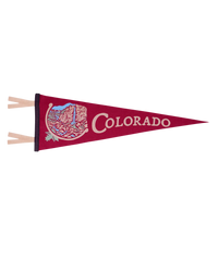 Colorado State Retro Wool Pennant