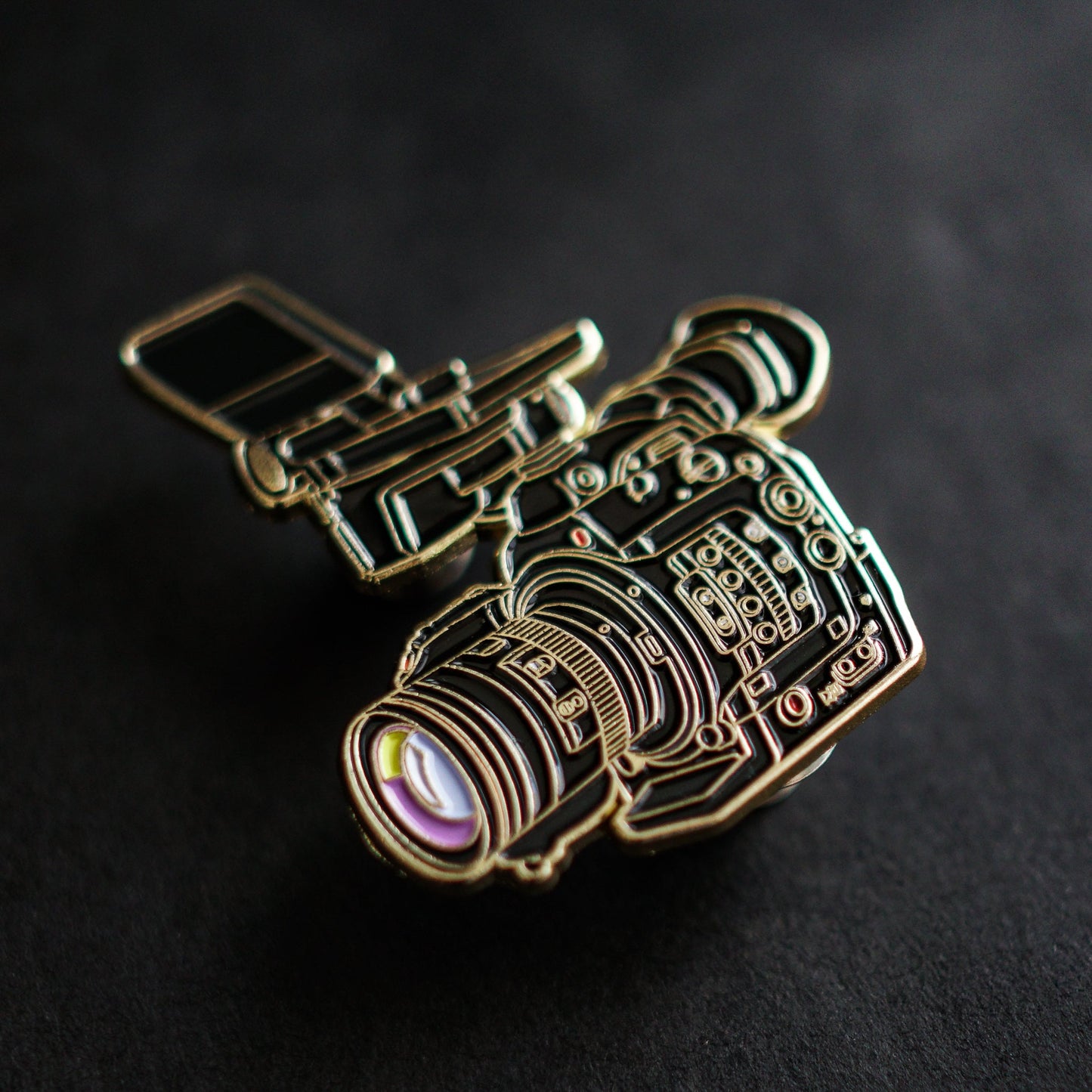 Doc Camera Enamel Pin