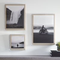 Modern UV-Grade Acrylic Shadowbox with Linen Canvas 2" Depth