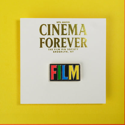 Analog Film Enamel Pin