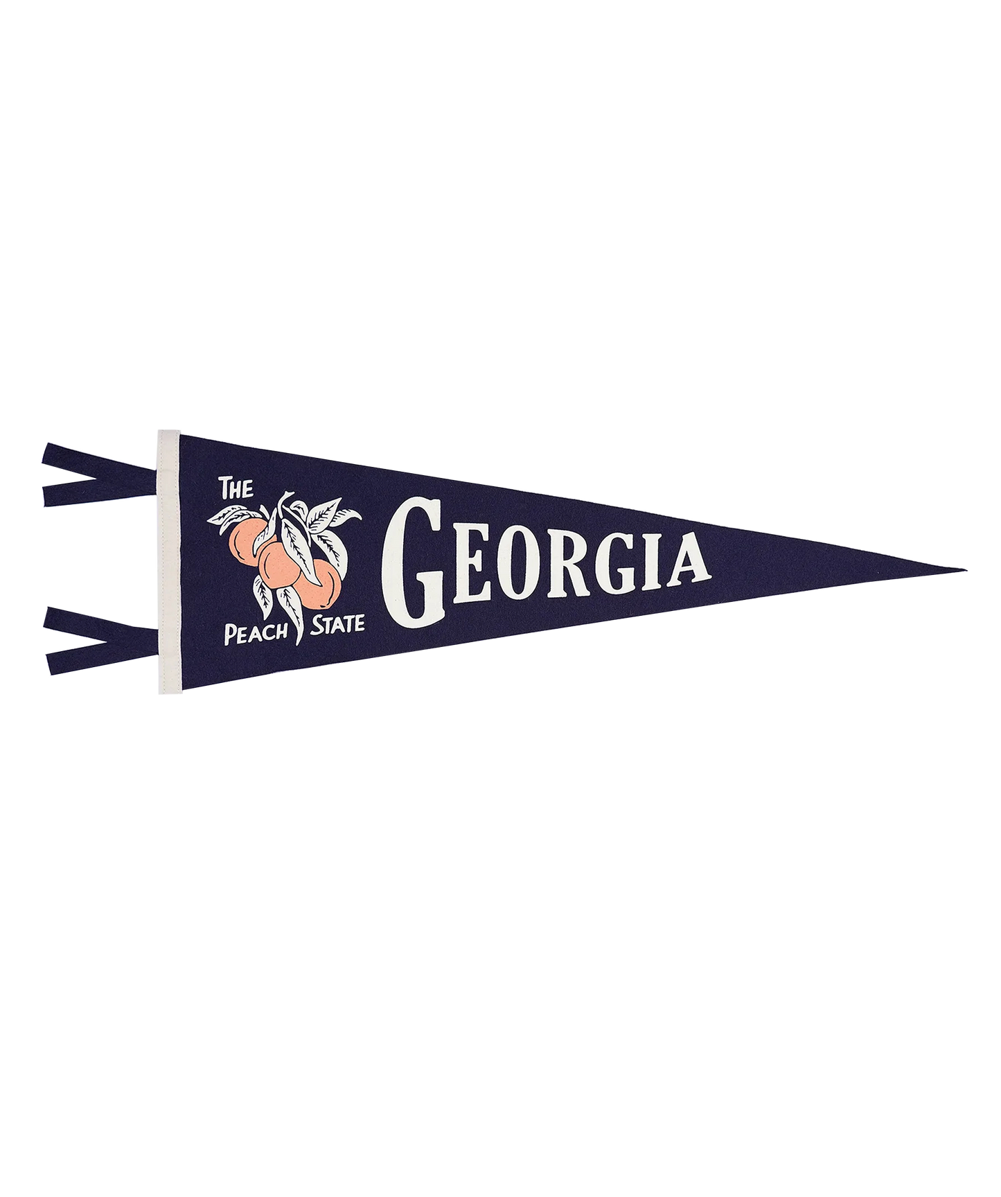Georgia State Retro Wool Pennant