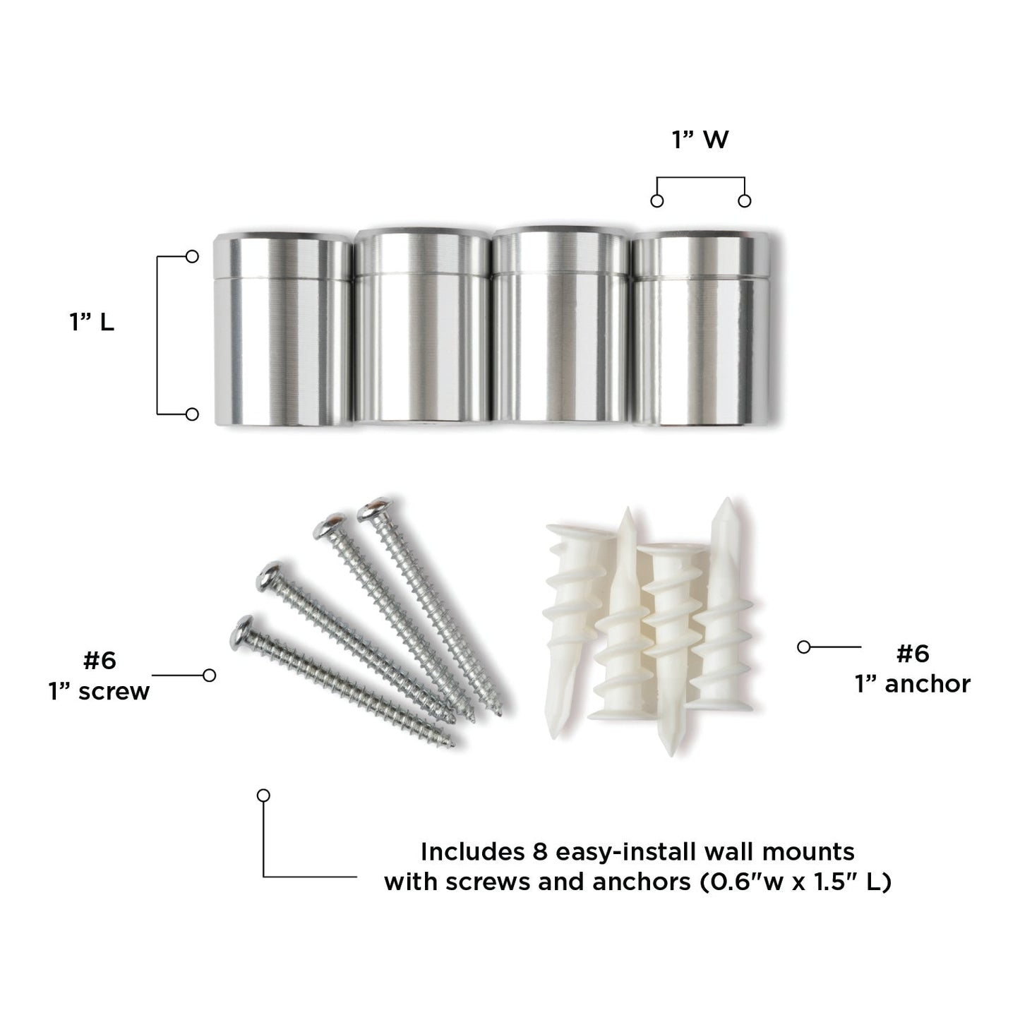 Modern UV-Grade Acrylic Floating Wall Frame