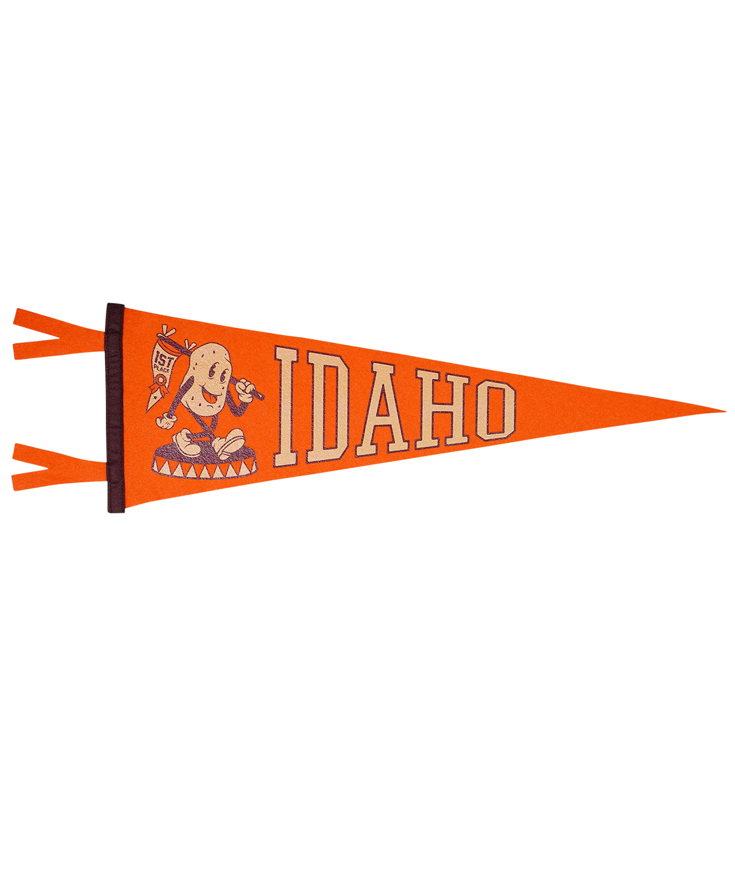 Idaho State Retro Wool Pennant