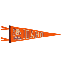 Idaho State Retro Wool Pennant