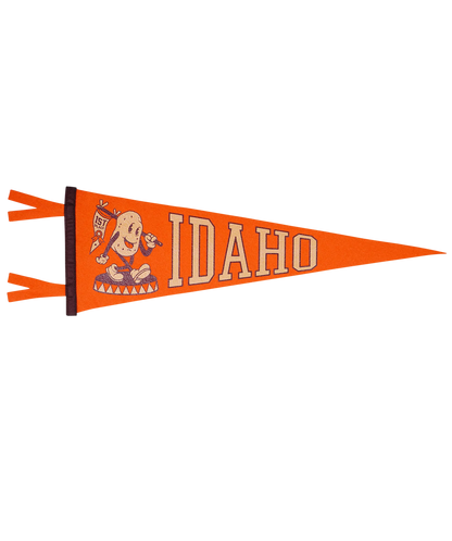 Idaho State Retro Wool Pennant