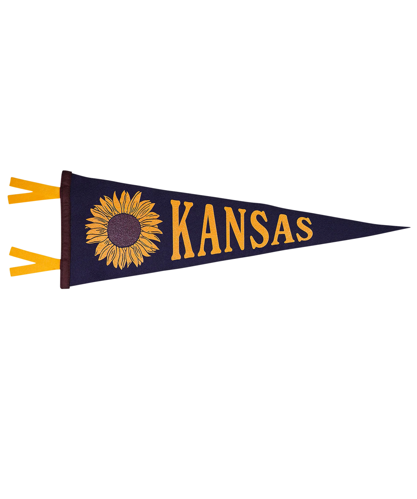Kansas State Retro Wool Pennant