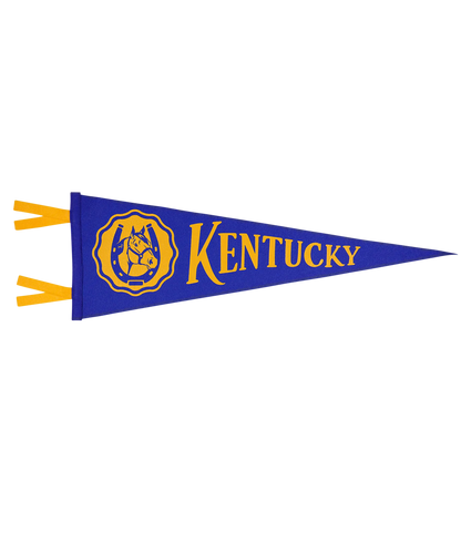 Kentucky State Retro Wool Pennant