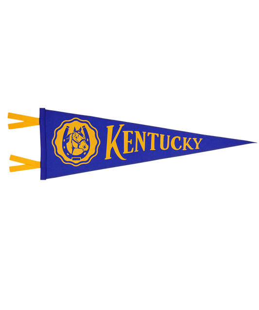 Kentucky State Retro Wool Pennant