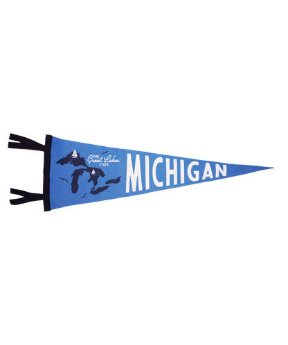 Michigan State Retro Wool Pennant