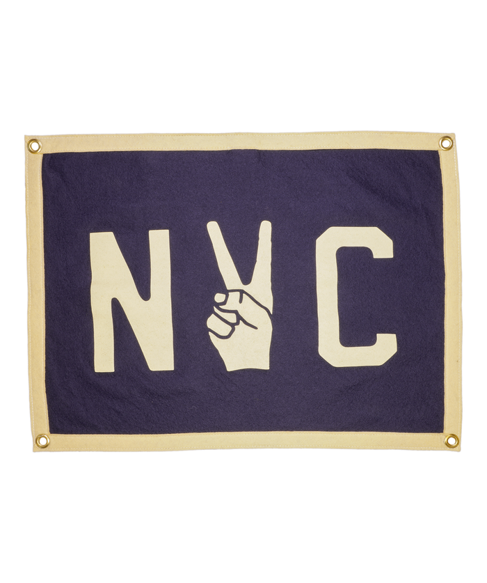 NYC Retro Camp Flag