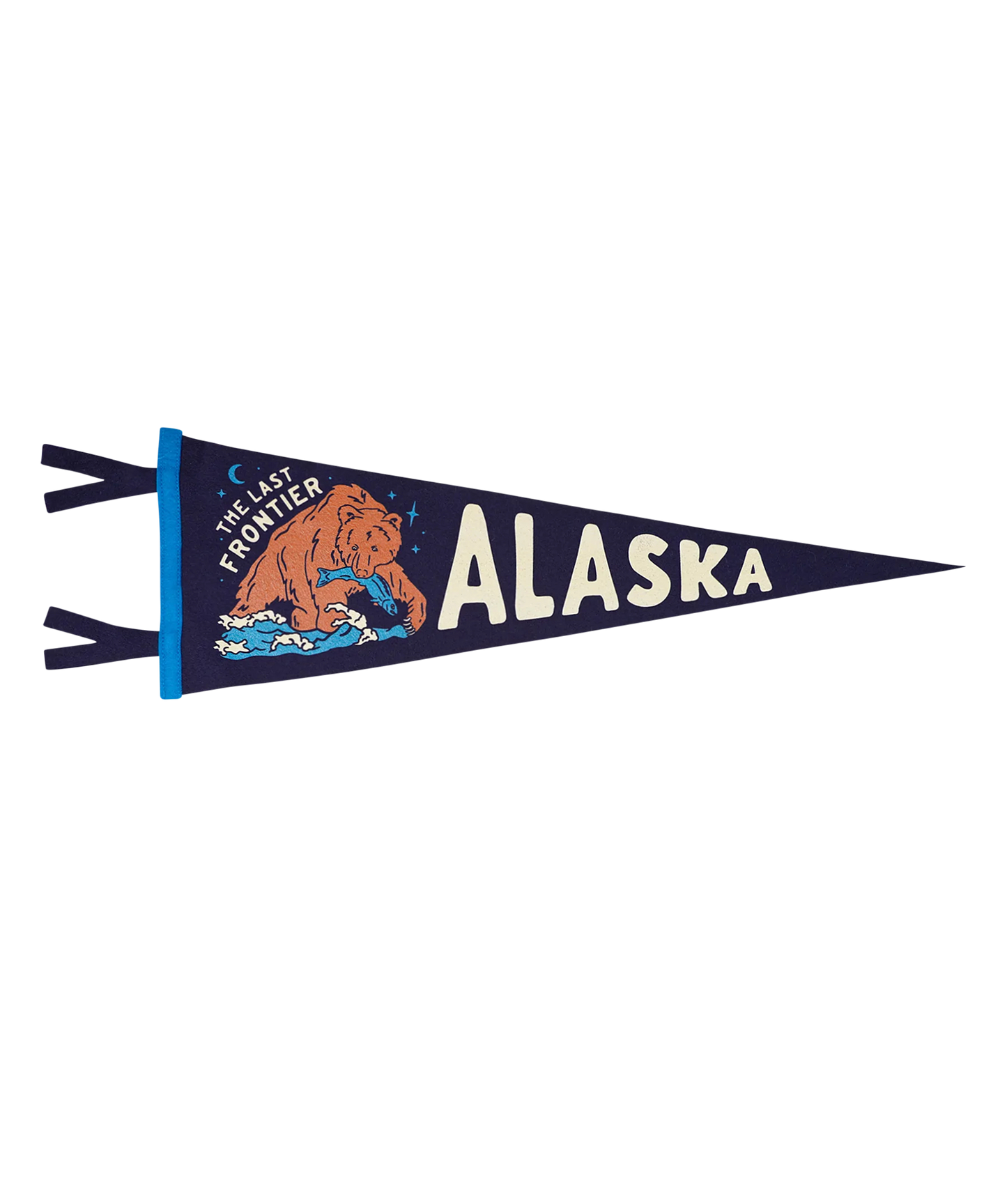 Alaska State Retro Wool Pennant