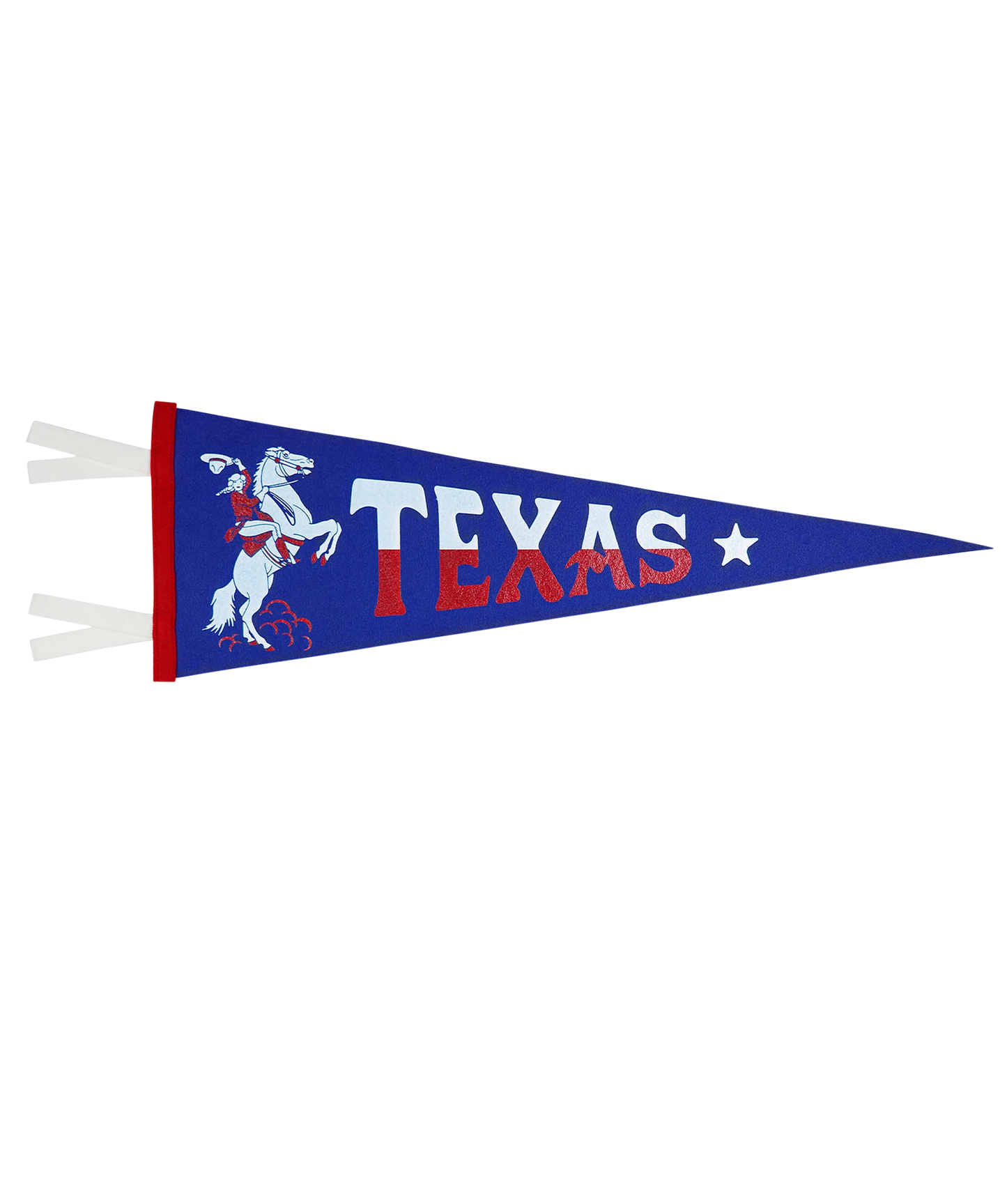 Texas State Retro Wool Pennant