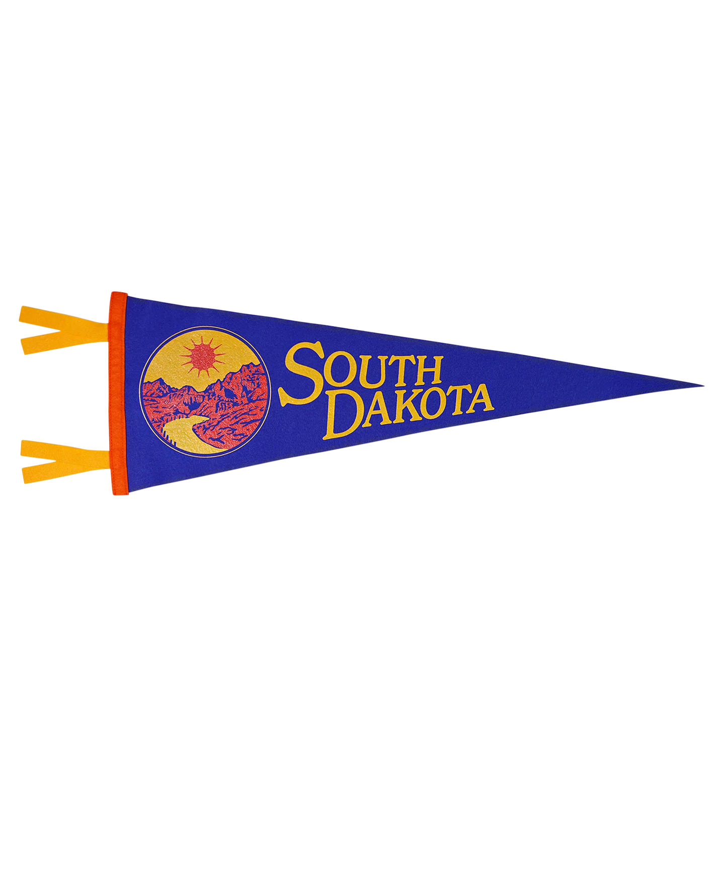 South Dakota State Retro Wool Pennant