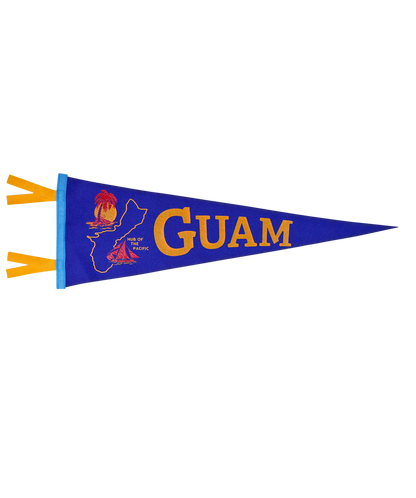 Guam Retro Wool Pennant