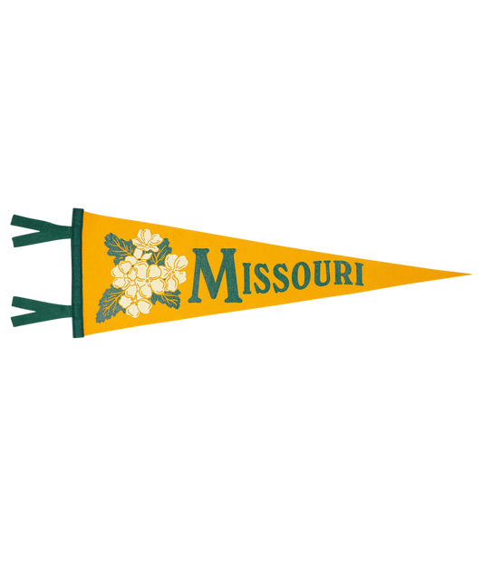 Missouri State Retro Wool Pennant