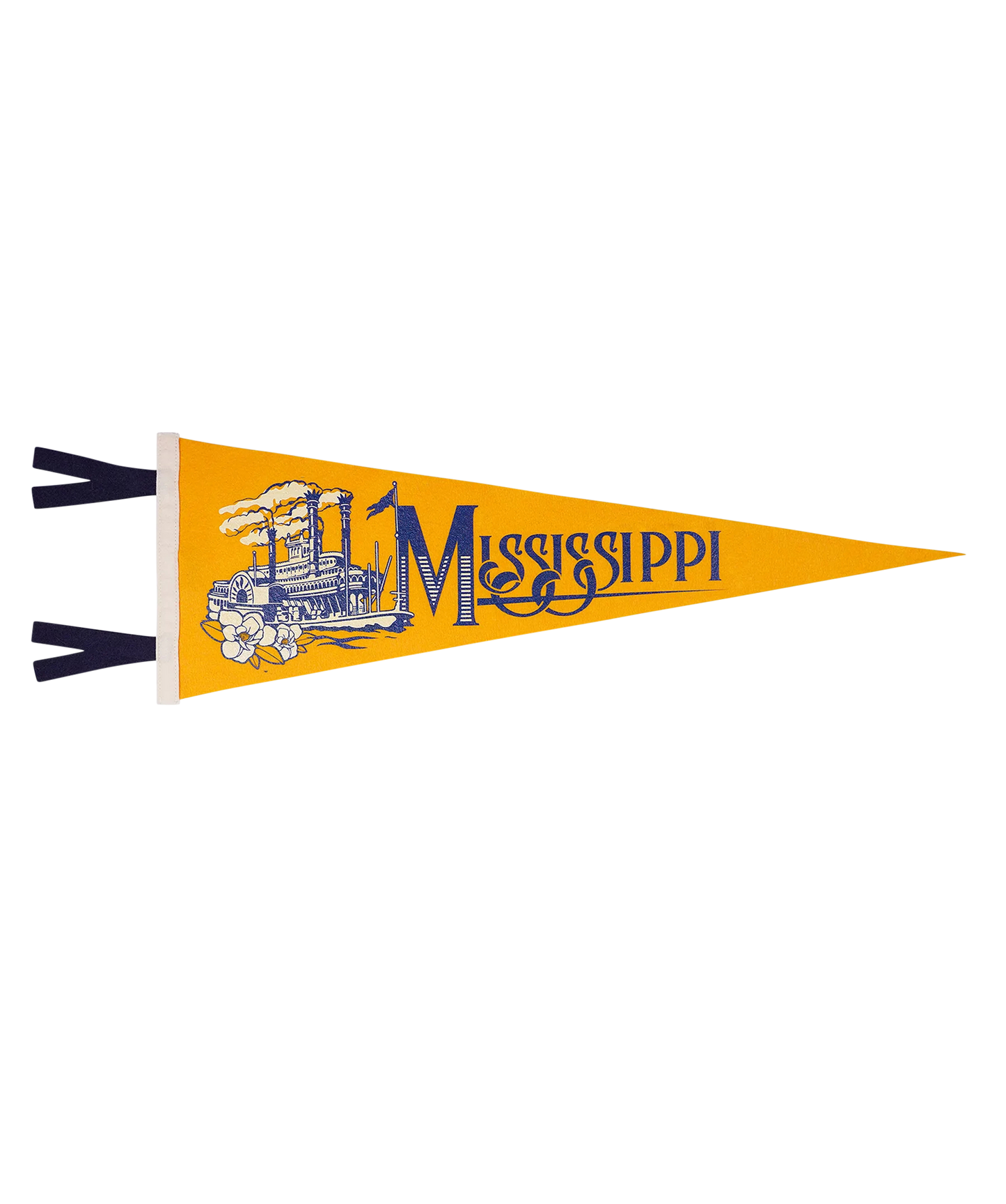 Mississippi State Retro Wool Pennant