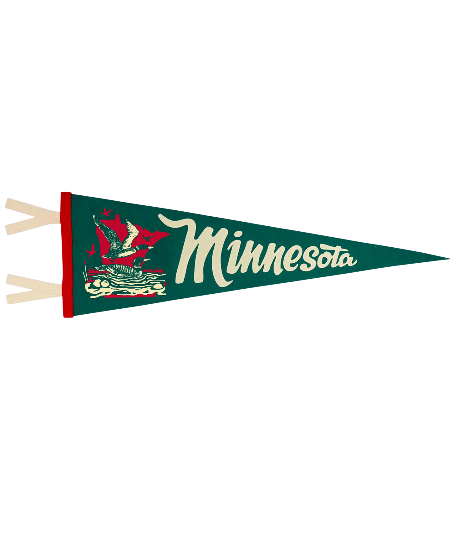 Minnesota State Retro Wool Pennant