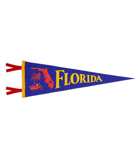 Florida State Retro Wool Pennant