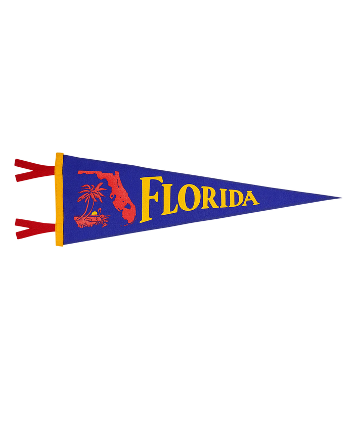Florida State Retro Wool Pennant