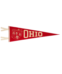 Ohio State Retro Wool Pennant