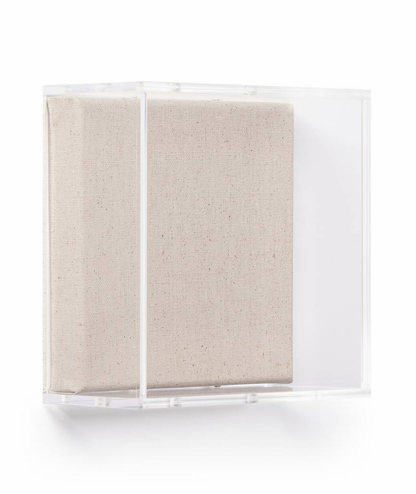 UV-grade Acrylic Shadowbox Linen Canvas Backing