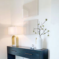 Modern UV-Grade Acrylic Shadowbox with Linen Canvas 2" Depth