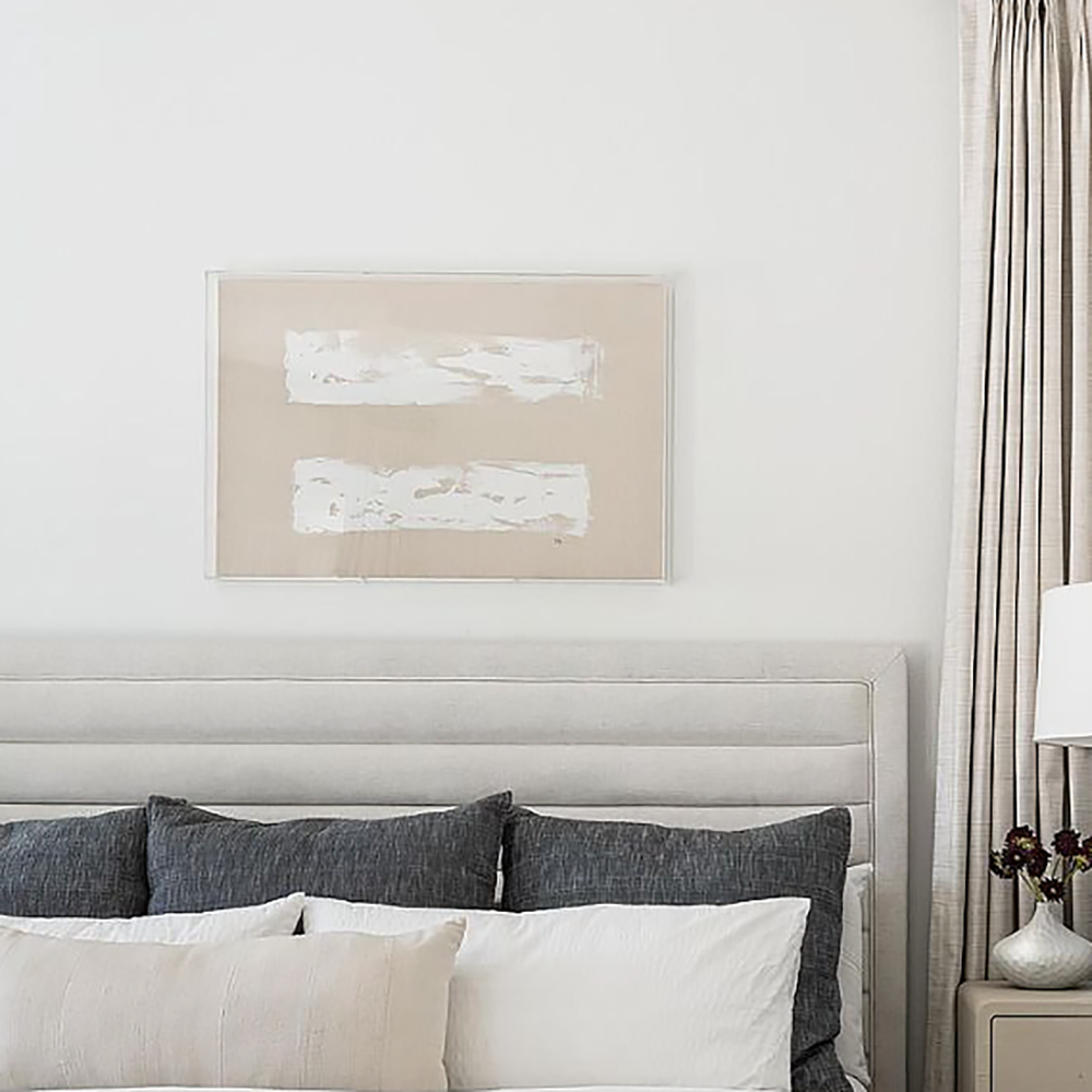 Modern UV-Grade Acrylic Shadowbox with Linen Canvas 2" Depth