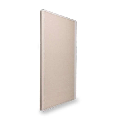 UV-grade Acrylic Shadowbox Linen Canvas Backing
