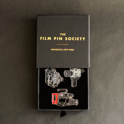 Vintage Cameras Pin Box Set