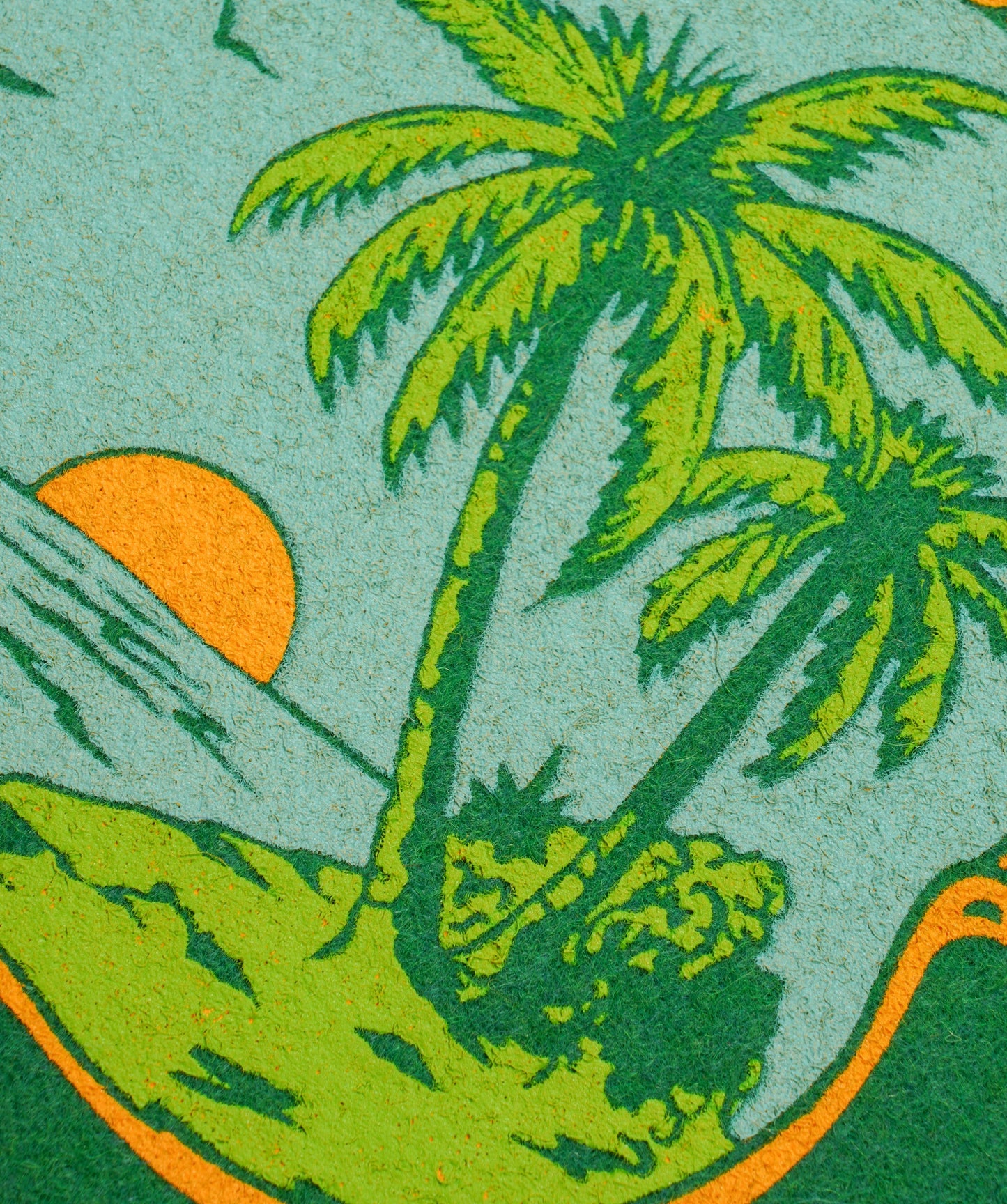 U.S. Virgin Islands Retro Wool Pennant
