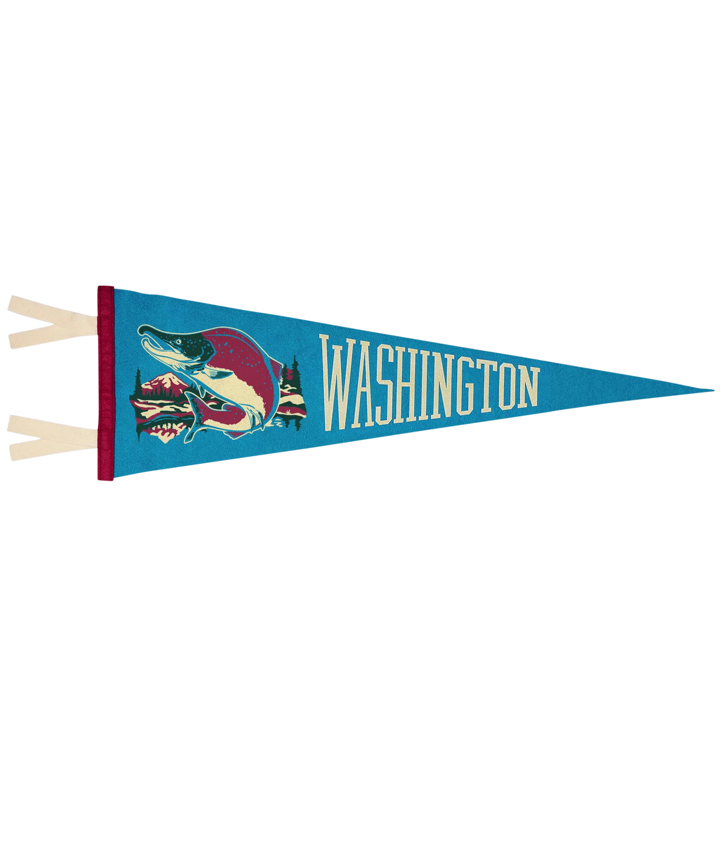 Washington State Retro Wool Pennant