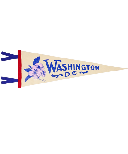 Washington D.C. Wool Pennant