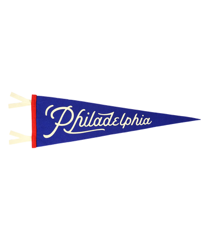 Philadelphia Retro Wool Pennant