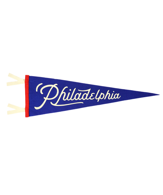 Philadelphia Retro Wool Pennant