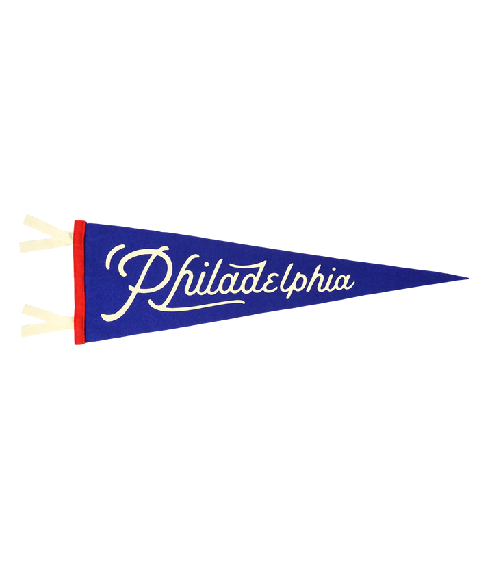 Philadelphia Retro Wool Pennant