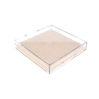 Modern UV-Grade Acrylic Shadowbox with Linen Canvas 2" Depth